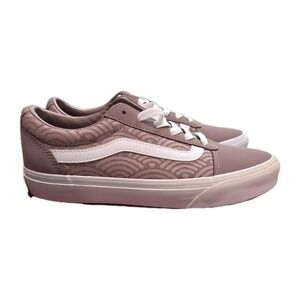 Vans Women's Ward Mauve Scalloped Suede Skate Shoes - Size 7.5 NWB